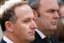 John Key and Steven Joyce. Photo / Greg Bowker John Key and Steven Joyce. Photo / Greg Bowker