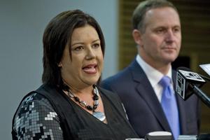 Paula Bennett and John Key are experts in peppering their sentences with 'actually'. Photo / Mark Mitchell