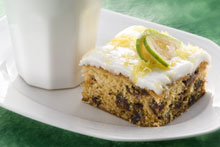 Feijoa date cake. Photo / Wairarapa Times-Age Feijoa date cake. Photo / Wairarapa Times-Age