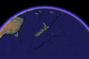 'Hub' is the last word that springs to mind when looking at New Zealand on a map. Photo / Google Earth