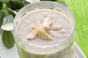 Feijoa mousse with nougat. Photo / Wairarapa Times-Age