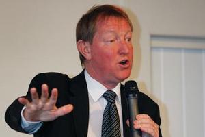 A sharp critic of Labour policy, Minister Nick Smith is now pushing the ETS scheme. Photo / Sarah Ivey
