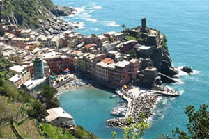 Vernazza, one of the five villages dotted along Italy's Cinque Terre coastline. Photo / Supplied
