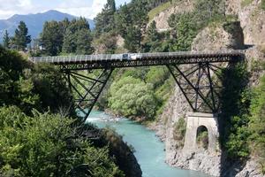Thrillseekers operates from the Waiau River bridge near Hanmer Springs in north Canterbury. Photo / Supplied