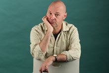 Kiwi comedian Paul Barrett. Photo / Greg Bowker Kiwi comedian Paul Barrett. Photo / Greg Bowker