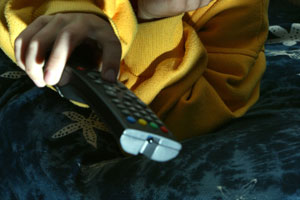American paediatricians advise that under-twos should not watch any television and that older children should view one to two hours a day at most. Photo / NZ Herald
