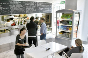 Toast cafe at the Westin Hotel. Photo / Steven McNicholl