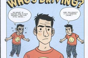 Dylan Horrocks says it's easier to reach people with a comic. Photo / Supplied