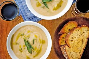 Potato, celeriac and sage. Photo / Babiche Martens