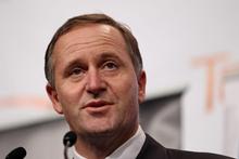 Prime Minister John Key delivers his post-Budget speech during the Trans-Tasman Business Circle lunch at the Sky City Convention Centre. Photo / Getty Images Prime Minister John Key delivers his post-Budget speech during the Trans-Tasman Business Circle lunch at the Sky City Convention Centre. Photo / Getty Images