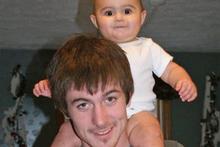 Adam Thomas and Sydney. Photo / Supplied Adam Thomas and Sydney. Photo / Supplied