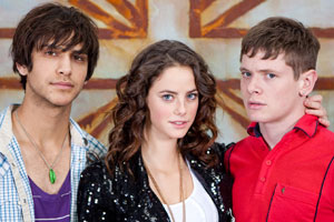 Skins' young cast. Photo / Supplied