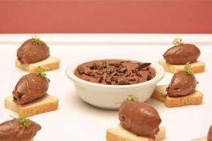 Liver parfait with a hint of chocolate. Photo / Ian Jones