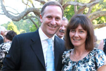 John Key and Bronagh Key. Photo / Herald on Sunday John Key and Bronagh Key. Photo / Herald on Sunday