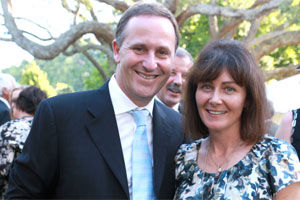 John Key and Bronagh Key. Photo / Herald on Sunday