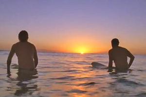 A screenshot from the There's Nothing Like Australia ad.
