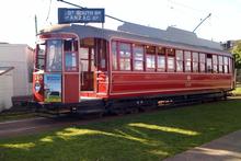 Auckland's heritage ‘Streamliner’ tram withdrawn from service in 1956 now operating at Motat. Photo / Supplied Auckland's heritage ‘Streamliner’ tram withdrawn from service in 1956 now operating at Motat. Photo / Supplied