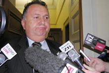 Shane Jones appears after admitting he had used his ministerial credit card to pay for porn in hotels. Photo / NZPA Shane Jones appears after admitting he had used his ministerial credit card to pay for porn in hotels. Photo / NZPA