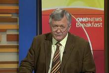 TVNZ's news nostalgia features the likes of Dougal Stevenson, pictured last year. Photo / Supplied TVNZ's news nostalgia features the likes of Dougal Stevenson, pictured last year. Photo / Supplied