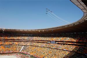 Fifa says only three matches so far have suffered from disappointing attendances. Photo / Brett Phibbs