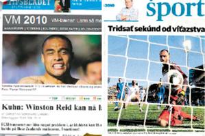 Media coverage from around the world of the All Whites v Slovakia match. Source / Herald Graphic