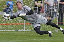 All Whites goalkeeper Mark Paston. Photo / Mark Mitchell All Whites goalkeeper Mark Paston. Photo / Mark Mitchell
