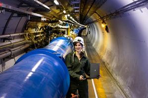 Scientists reckon they know the sound a Higgs boson would make when it was formed. Photo / CERN