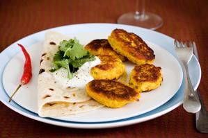 Pumpkin koftas. Photo / Babiche Martens