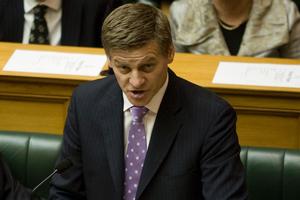 Bill English's tax package struck the right note with business leaders. Photo / Mark Mitchell