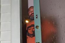 David Fane was visibly upset at his home last night. Photo / Paul Estcourt David Fane was visibly upset at his home last night. Photo / Paul Estcourt