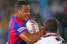 Krisnan Inu is held up. Photo / Getty Images Krisnan Inu is held up. Photo / Getty Images