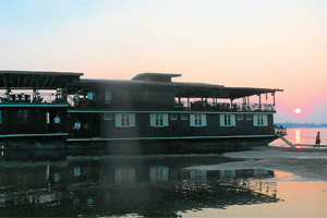 Cruising on the Mekong in the Si Phan Don (Four thousand Island) region. Photo / Brett and Carol Atkinson