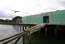 The dinghy lockers were labelled dangerous and dilapidated. Photo / Dean Purcell The dinghy lockers were labelled dangerous and dilapidated. Photo / Dean Purcell
