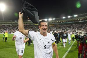 All Whites captain Ryan Nelsen won a well-deserved accolade by being included in the 'World Cup Best XI' named by American sports channel ESPN. Photo / Getty Images