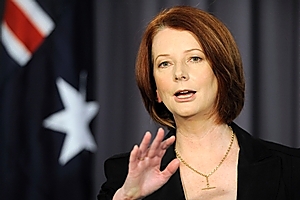 Australia's Prime Minister Julia Gillard. Photo / AP