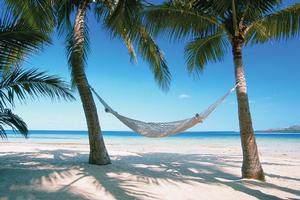 This Fijian beach scene is many people's idea of the perfect holiday. Photo / Supplied