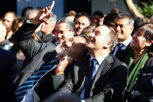 John Key and Pita Sharples cosy up at a hui held last year. Photo / Kenny Rodger John Key and Pita Sharples cosy up at a hui held last year. Photo / Kenny Rodger