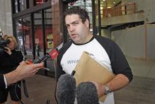 Cameron Slater, aka Whale Oil, faces charges of breaching name suppression. Photo / Sarah Ivey Cameron Slater, aka Whale Oil, faces charges of breaching name suppression. Photo / Sarah Ivey