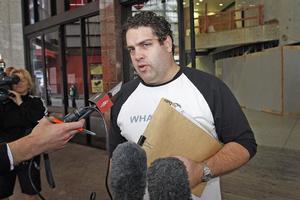 Cameron Slater, aka Whale Oil, faces charges of breaching name suppression. Photo / Sarah Ivey