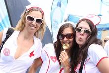 Amanda, Verana and Chloe at Big Day Out 2010. Photo / Gina Jessop Amanda, Verana and Chloe at Big Day Out 2010. Photo / Gina Jessop