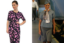 One of the proposed new Air New Zealand uniforms (L); one of the current uniforms (R). Photos / Supplied, Greg Bowker One of the proposed new Air New Zealand uniforms (L); one of the current uniforms (R). Photos / Supplied, Greg Bowker