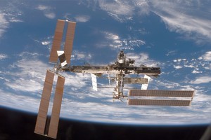 Rakon produced components may soon be used in transportation vehicles for the International Space Station, shown here. Photo / NASA