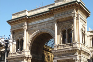 The Galleria Vittorio Emanuele arcade houses luxury brands like Prada, Gucci and Louis Vuitton. Photo / Zoe Walker.