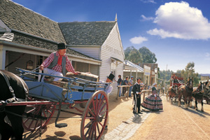 Sovereign Hill outdoor museum, at Ballarat, Victoria, allows visitors to experience what life was like in an 1850s gold mining town. Photo / Supplied