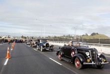 The official opening of the SH20 Manukau Harbour Crossing. Photo / NZPA The official opening of the SH20 Manukau Harbour Crossing. Photo / NZPA