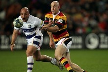 Halfback Brendon Leonard featured prominently in Waikato's win last night. Photo / Getty Images Halfback Brendon Leonard featured prominently in Waikato's win last night. Photo / Getty Images