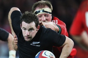 Halfback Alby Mathewson has attitude. Photo / Getty Images