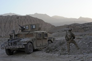 New Zealand Defence personnel in the Bamiyan province. Photo / NZDF