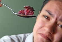 The cockroach Ariana Lee found in her tinned boysenberries. Photo / APN The cockroach Ariana Lee found in her tinned boysenberries. Photo / APN