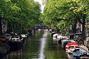 Amsterdam's canals are criss-crossed by more than 1000 bridges. Photo / Supplied